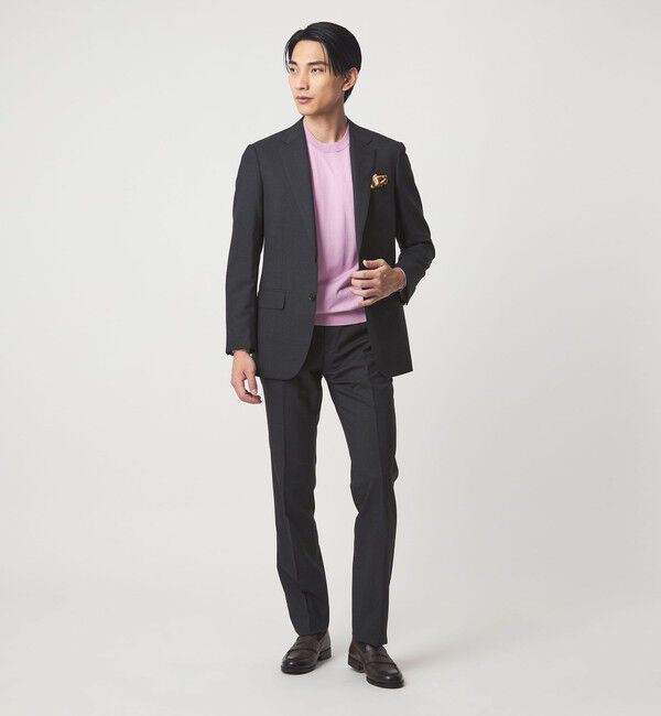 UNITED ARROWS green label relaxing「REDA トロピカル 無地 2B RV スーツジャケット」|スーツ|