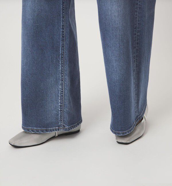 UNITED ARROWS green label relaxing「【別注】＜Healthy DENIM＞ワイド フレア デニム パンツ」|デニム|