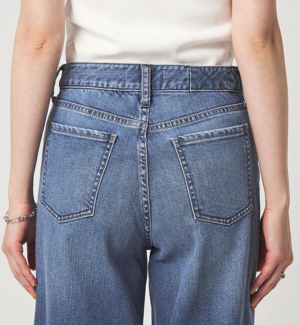 UNITED ARROWS green label relaxing「【別注】＜Healthy DENIM＞ワイド フレア デニム パンツ」|デニム|