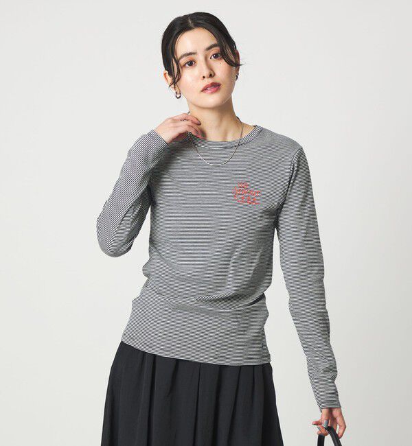 UNITED ARROWS green label relaxing「【別注】＜PETIT BATEAU＞ロングスリーブ プリント Tシャツ」|Tシャツ・カットソー|その他1