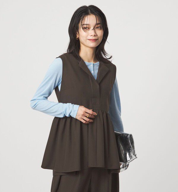 UNITED ARROWS green label relaxing「【別注】＜PROTAGONISTA＞2WAY ノースリーブ ブラウス」|シャツ・ブラウス|