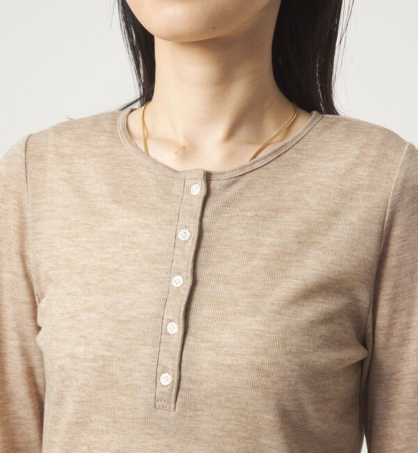 UNITED ARROWS green label relaxing「【別注】＜PROTAGONISTA＞ヘンリーネック ロングスリーブ Tシャツ」|Tシャツ・カットソー|