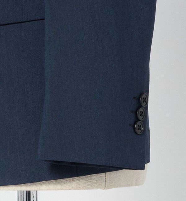 UNITED ARROWS green label relaxing「A+ TWPU トロピカル無地 2B スリム セットアップ ジャケット -ウォッシャブル・ストレッチ-」|スーツ|