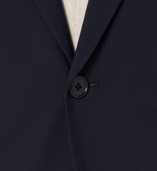 UNITED ARROWS green label relaxing「A+ TWPU トロピカル無地 2B スリム セットアップ ジャケット -ウォッシャブル・ストレッチ-」|スーツ|