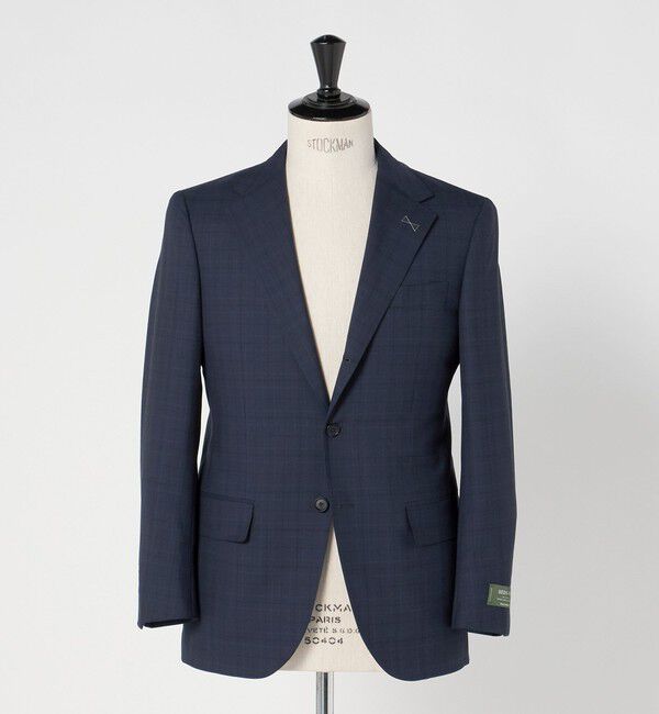 UNITED ARROWS green label relaxing「REDA グレンチェック 3B HXD スーツジャケット」|スーツ|