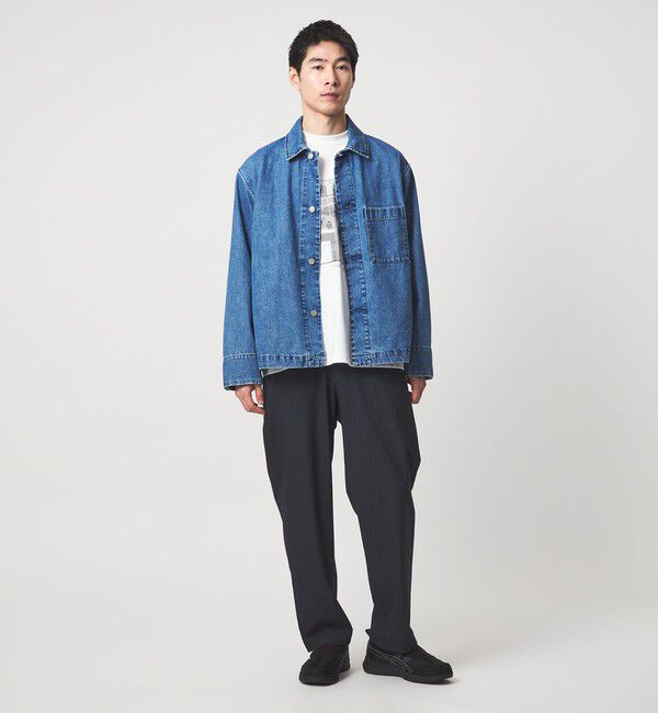 UNITED ARROWS green label relaxing「ストライプ ワイド ユーティリティパンツ W2 イージーパンツ -ストレッチ-」|その他|