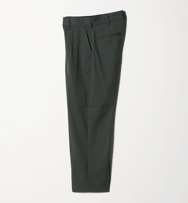 UNITED ARROWS green label relaxing「【別注】＜Dickies＞GLR TR 1プリーツ ワイドテーパード パンツ スラックス」|スラックス|DK.GREEN