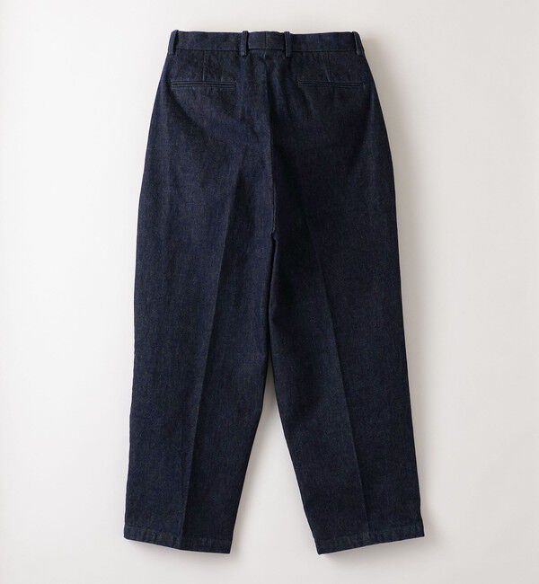 STEVEN ALAN「＜Steven Alan＞ 13.5oz デニム インツープリーツ ドレス トラウザーズ」|デニム|