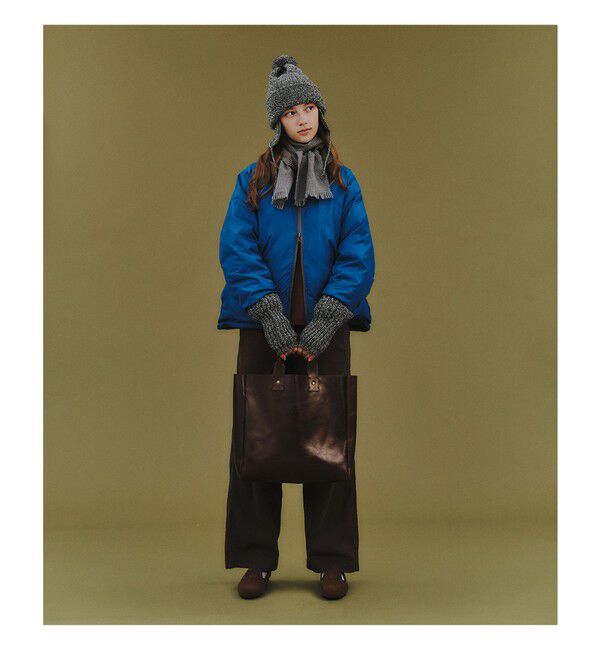 BEAMSBOY「リバーシブル ダウン ジャケット」|ブルゾン・スタジャン|