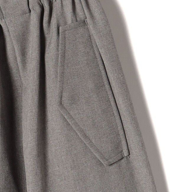 SHIPS for women「〈手洗い可能〉メランジ ツイル ギャザー カーゴパンツ ◇」|カーゴ|