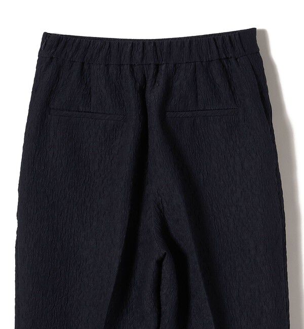 SHIPS for women「〈手洗い可能〉フクレ ジャカード テーパード パンツ」|その他|