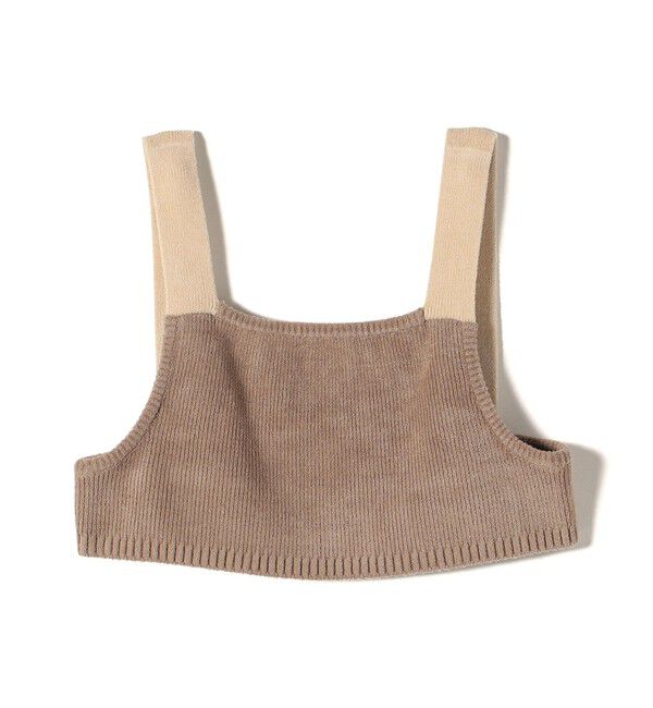 SHIPS for women「〈手洗い可能〉モールヤーン ニット ビスチェ」|ニット・セーター|