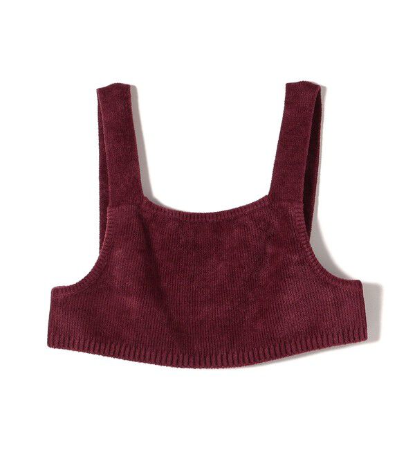 SHIPS for women「〈手洗い可能〉モールヤーン ニット ビスチェ」|ニット・セーター|