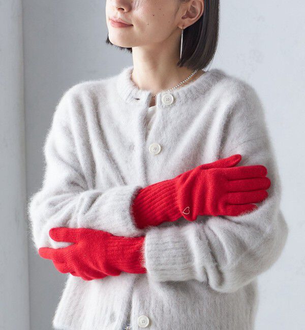 SHIPS for women「【SHIPS別注】William Brunton:刺繍 グローブ」|手袋|