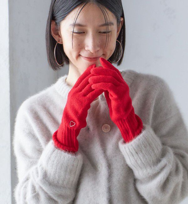 SHIPS for women「【SHIPS別注】William Brunton:刺繍 グローブ」|手袋|