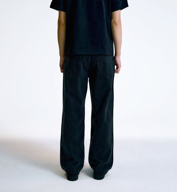 SHIPS「City Ambient Products: 12オンス ストレート バギー デニム パンツ」|デニム|