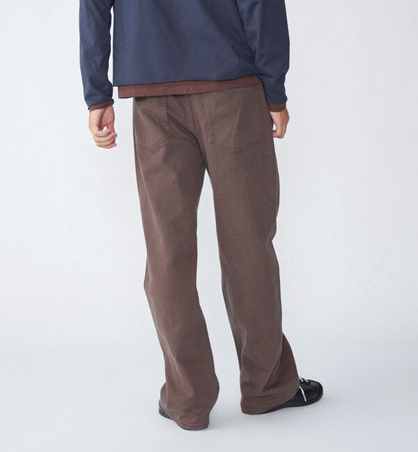 SHIPS「City Ambient Products: 12オンス ストレート バギー デニム パンツ」|デニム|