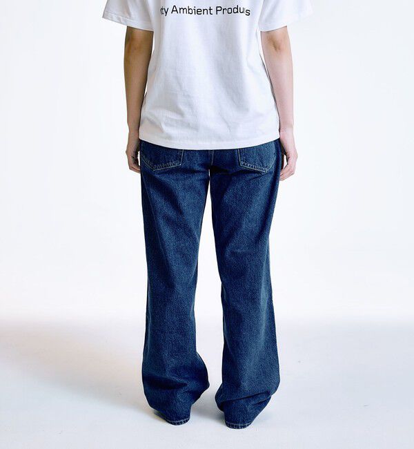 SHIPS「City Ambient Products: 12オンス ストレート バギー デニム パンツ」|デニム|