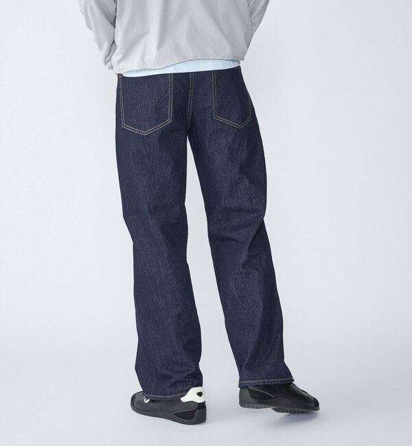 SHIPS「City Ambient Products: 12オンス ストレート バギー デニム パンツ」|デニム|