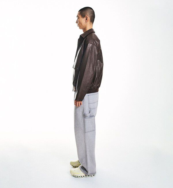 SHIPS「NEO BLUE: BAGGY CARPENTER SWEAT PANTS」|チノ|