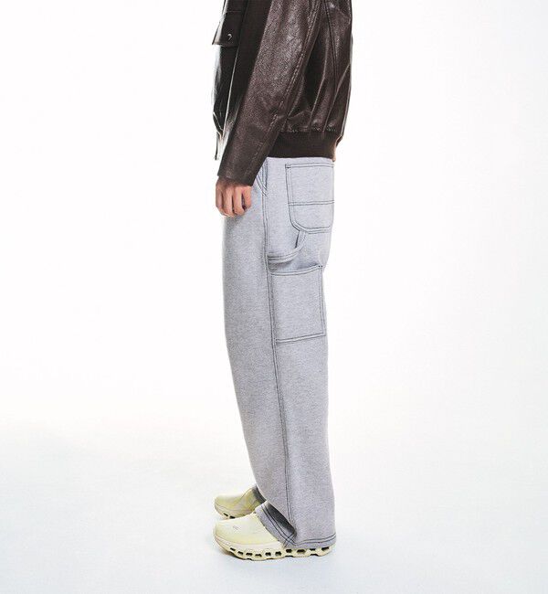 SHIPS「NEO BLUE: BAGGY CARPENTER SWEAT PANTS」|チノ|