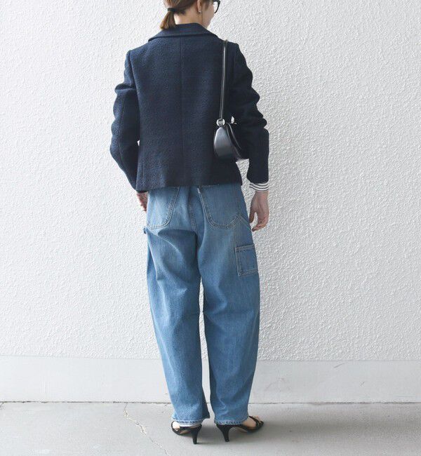 SHIPS any「SHIPS any: ツイード シングル ポケット ジャケット［NAVY BLUE］」|その他|