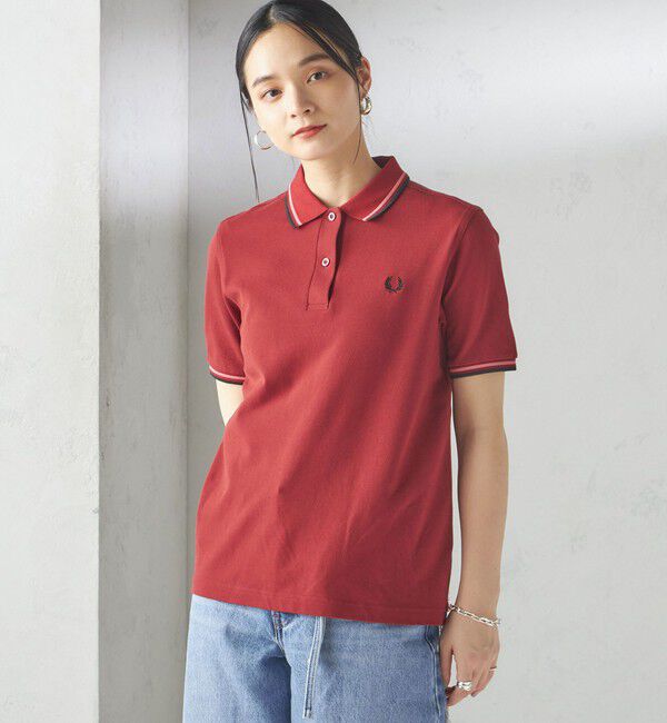SHIPS for women「《一部追加予約》FRED PERRY:G3600 TWIN TIPPED SHIRTS」|ポロシャツ|