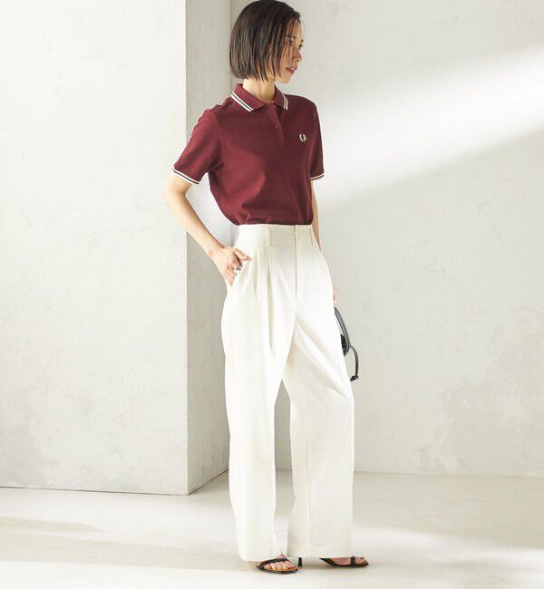SHIPS for women「《一部追加予約》FRED PERRY:G3600 TWIN TIPPED SHIRTS」|ポロシャツ|