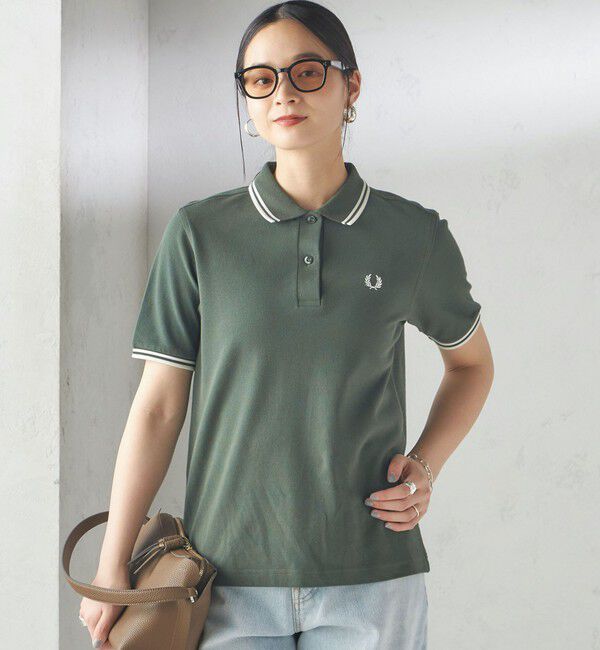 SHIPS for women「《一部追加予約》FRED PERRY:G3600 TWIN TIPPED SHIRTS」|ポロシャツ|
