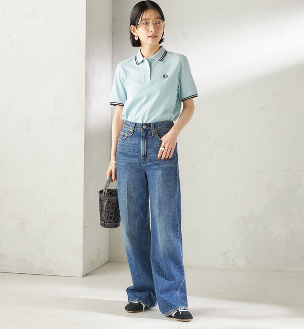 SHIPS for women「《一部追加予約》FRED PERRY:G3600 TWIN TIPPED SHIRTS」|ポロシャツ|