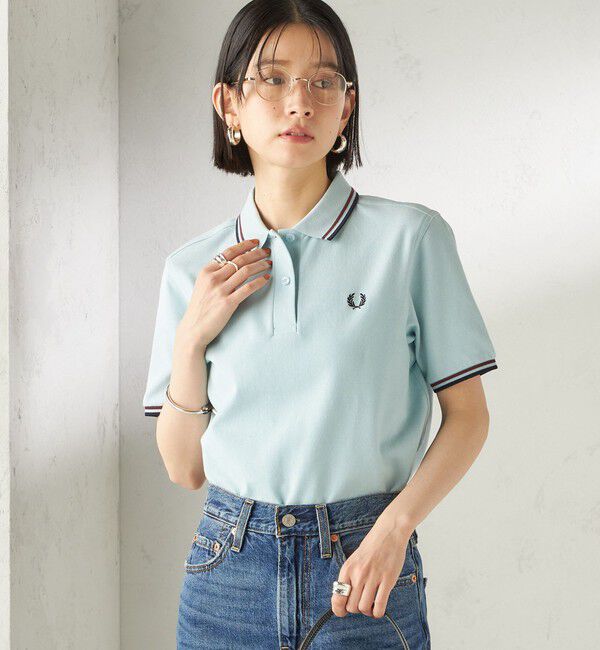 SHIPS for women「《一部追加予約》FRED PERRY:G3600 TWIN TIPPED SHIRTS」|ポロシャツ|