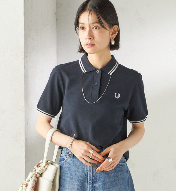 SHIPS for women「《一部追加予約》FRED PERRY:G3600 TWIN TIPPED SHIRTS」|ポロシャツ|