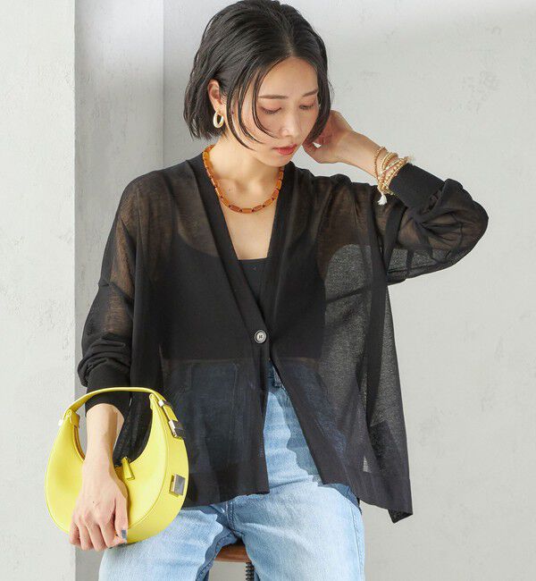 SHIPS for women「レクタングル ビーズ ネックレス」|ネックレス|