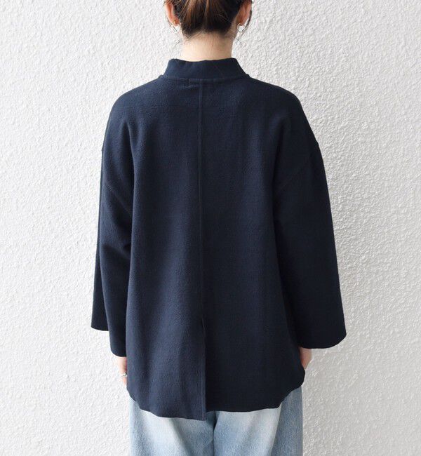 SHIPS any「SHIPS any:〈洗濯機可能〉フリース ライク ハーフジップ ポケット プルオーバー」|Tシャツ・カットソー|