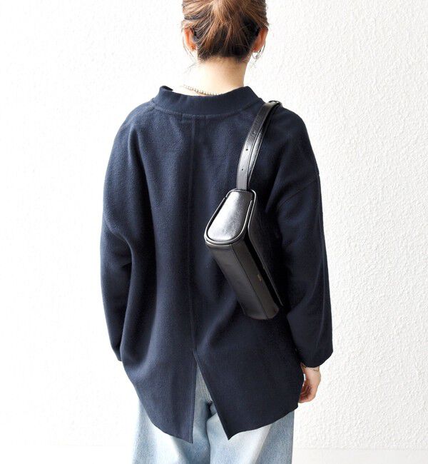 SHIPS any「SHIPS any:〈洗濯機可能〉フリース ライク ハーフジップ ポケット プルオーバー」|Tシャツ・カットソー|