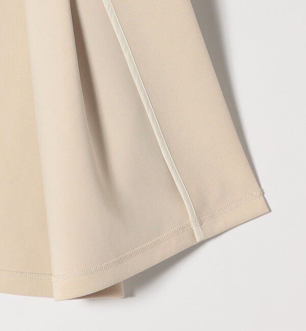 SHIPS any「《予約》SHIPS any:〈手洗い可能〉ダンボール ペプラム Vネック ジャケット」|ノーカラージャケット|