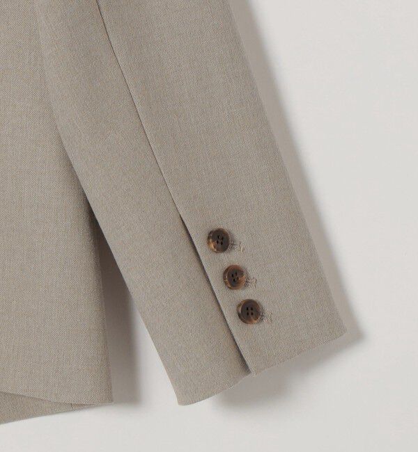 SHIPS any「《予約》SHIPS any:〈洗濯機可能〉シャーク ノーカラー ジャケット」|ノーカラージャケット|