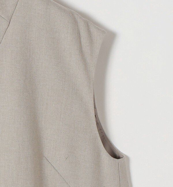 SHIPS any「《予約》SHIPS any:〈洗濯機可能〉シャーク Vネック Iライン ロング ワンピース」|ワンピース|