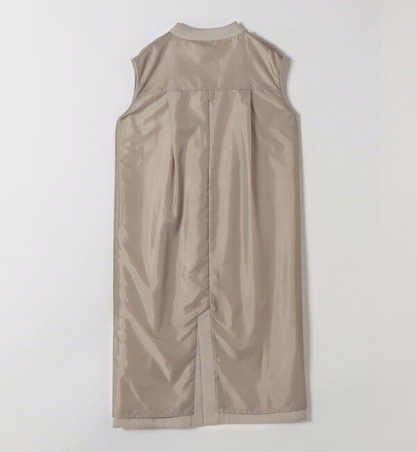 SHIPS any「《予約》SHIPS any:〈洗濯機可能〉シャーク Vネック Iライン ロング ワンピース」|ワンピース|