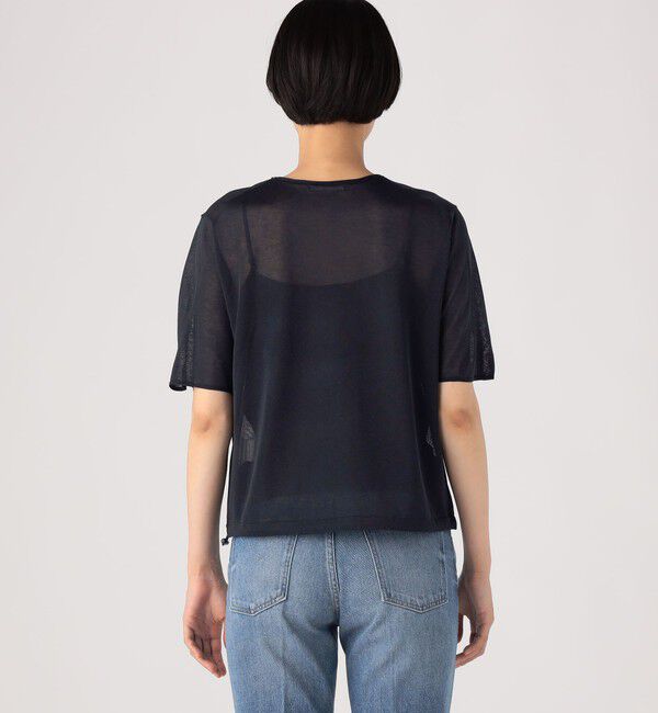 MACPHEE「ドライポリエステル クルーネックプルオーバー」|ニット・セーター|