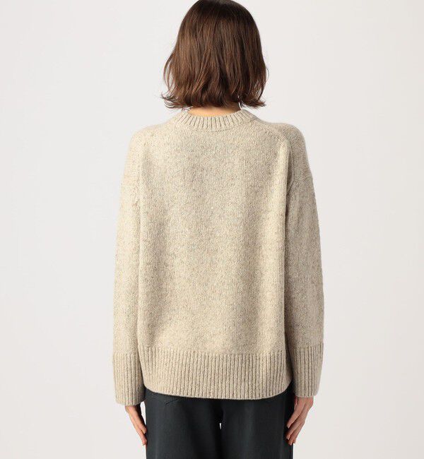 GALERIE VIE「ツイーディールレックス クルーネックプルオーバー」|ニット・セーター|