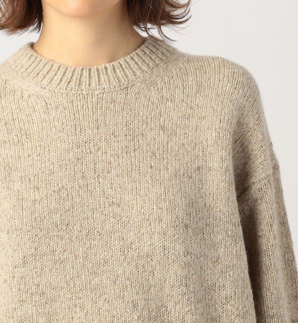 GALERIE VIE「ツイーディールレックス クルーネックプルオーバー」|ニット・セーター|