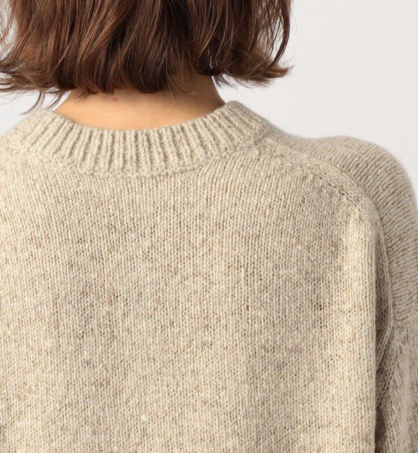 GALERIE VIE「ツイーディールレックス クルーネックプルオーバー」|ニット・セーター|