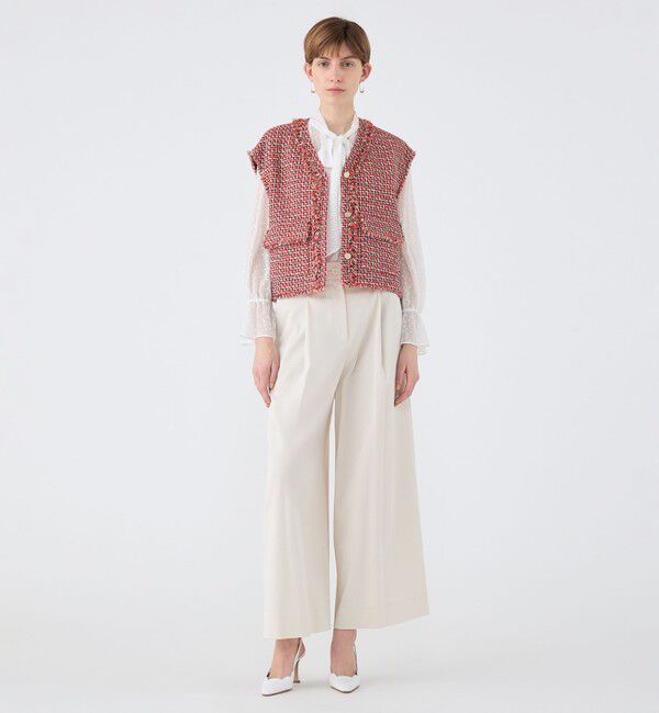 Ballsey「Acerola Vネックショートジレ」|ベスト・ジレ|