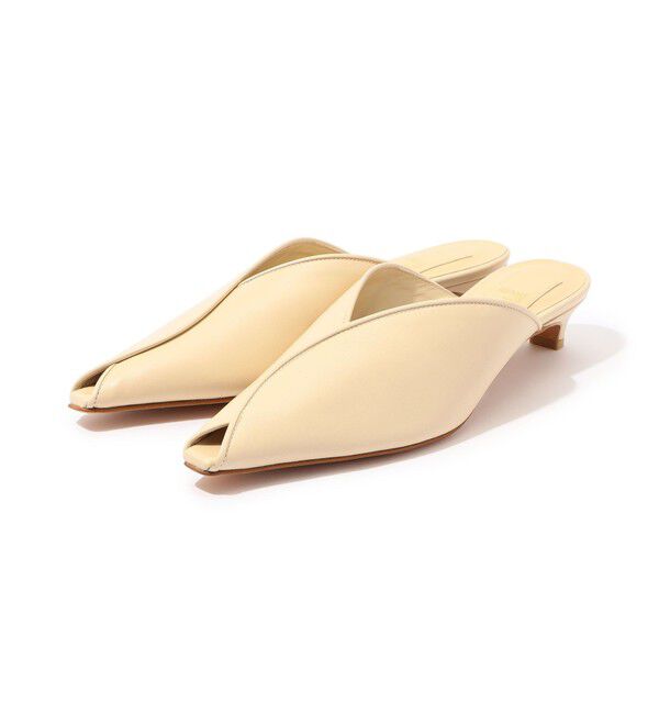 TOMORROWLAND GOODS「HENRI EN VARGO IRINA オープントゥパンプス」|パンプス|