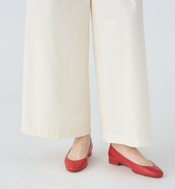 MACPHEE「シルクネップウェザー タックワイドパンツ」|その他|