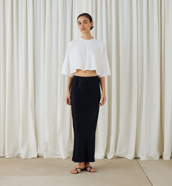 DES PRES「ソフトプレーンジャージー フレアプルオーバー」|Tシャツ・カットソー|