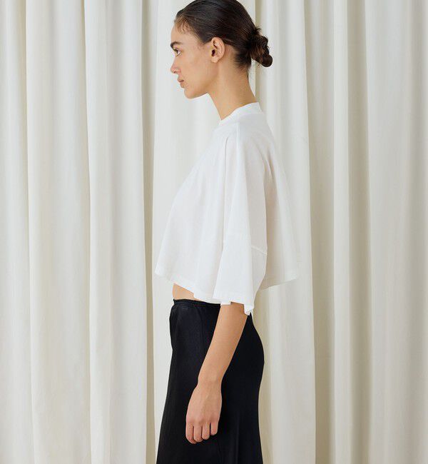 DES PRES「ソフトプレーンジャージー フレアプルオーバー」|Tシャツ・カットソー|