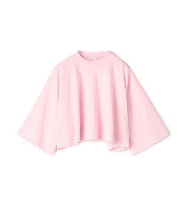 DES PRES「ソフトプレーンジャージー フレアプルオーバー」|Tシャツ・カットソー|33 ピンク