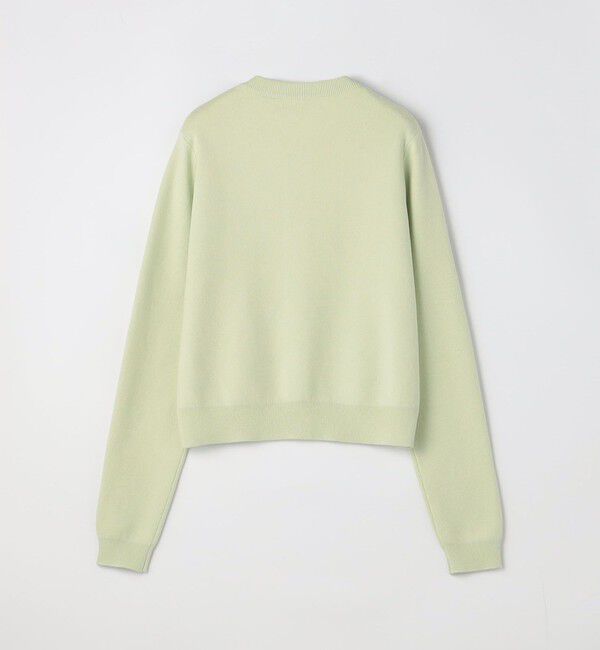 CABaN「コットンカシミヤ クルーネックカーディガン」|カーディガン|